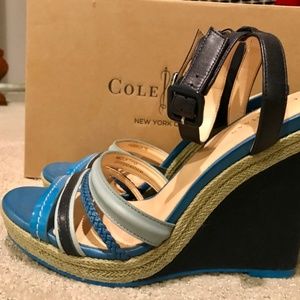 Cole Haan Nassau wedge sandals